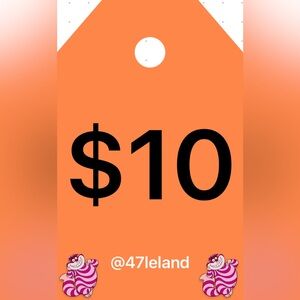 $10 Live Show Unlisted Item